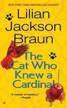 Лилиан Браун The Cat Who Knew A Cardinal обложка книги