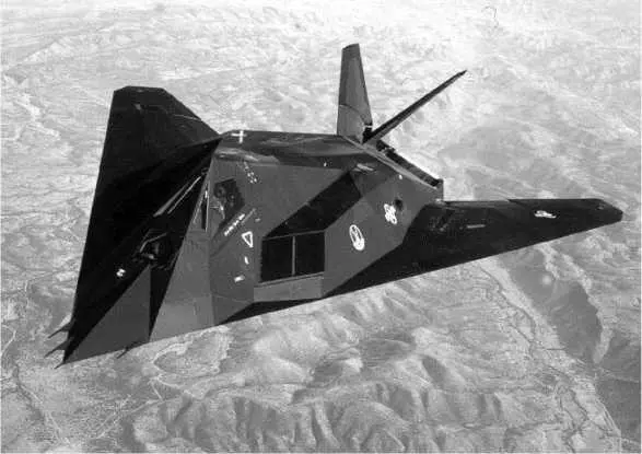 Истребительбомбардировщик F117а выполненный по стелстехнологии Дар - фото 112