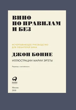 Джон Бонне Вино по правилам и без: Исчерпывающее руководство для любителей вина обложка книги