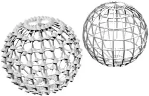 Рис 248 Разные варианты состава объектов Lattice В группе Struts - фото 159