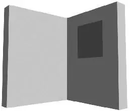 Рис 525 Исходная сцена Рис 526 Наложена текстура с одной лишь картой - фото 424