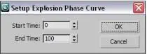 Рис 914 Окно Setup Explosion Phase Curve Здесь необходимо установить - фото 689