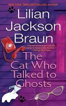 Лилиан Браун Cat Who Talked To Ghosts обложка книги