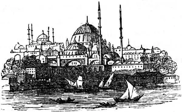 Mosque of Sultan Suliman In the rear almost concealed from view by a thick - фото 7