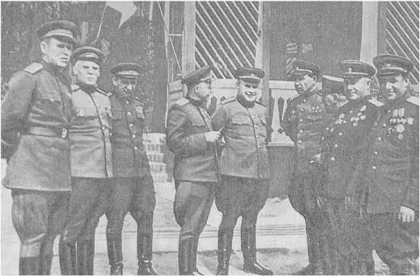 Участники совещания командующих и членов военных советов армий 5 июня 1945 года - фото 77