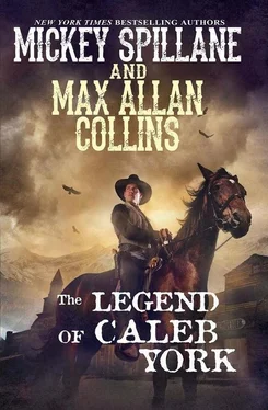 Max Collins The Legend of Caleb York обложка книги