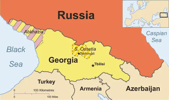 Eduard Shevardnadze Gorbachevs foreign minister had ruled Georgia since the - фото 17