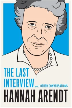 Ханна Арендт Hannah Arendt: The Last Interview and Other Conversations обложка книги