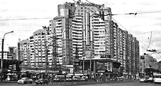Новостройки у станции метро Пионерская Июнь 2007 г Фото автора В начале - фото 199