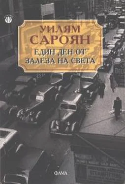 Уильям Сароян Един ден от залеза на света обложка книги