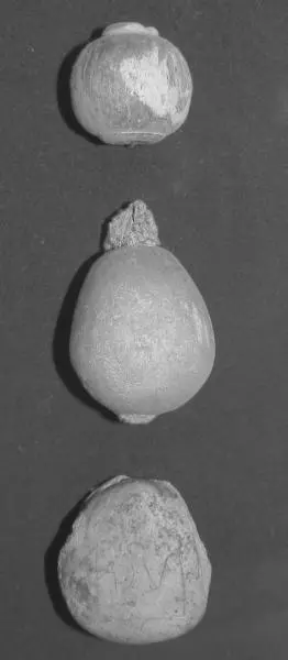 Weights from nomad probably Khazar and early medieval Russian warflails - фото 27