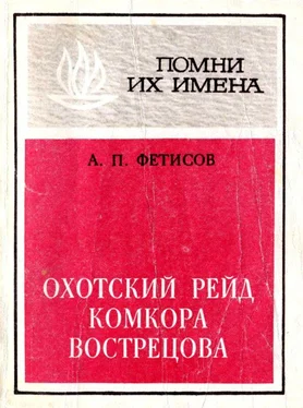 Анатолий Фетисов Охотский рейд комкора Вострецова [Разгром белогвардейской банды генерала Пепеляева] обложка книги