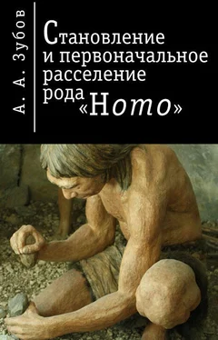Александр Зубов Становление и первоначальное расселение рода «Homo» обложка книги
