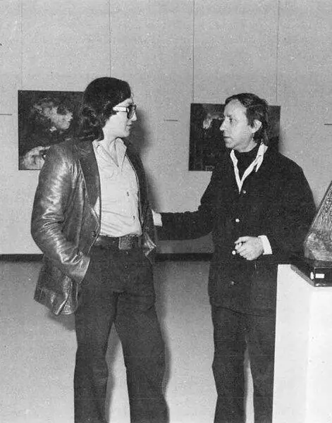 Май 1978 г Саарбрюкен Михаил Шемякин и Александр Глезер на открытии выставки - фото 36
