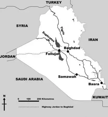A map of Iraq Money Piles of US dollars for paying Iraqis and buying weapons - фото 3