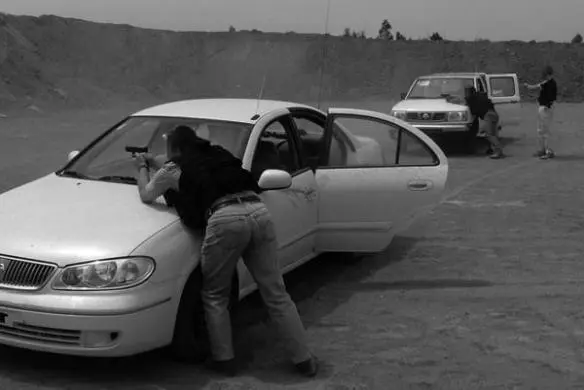 One of our weekly timed running driving and shooting competitions where we bet - фото 8