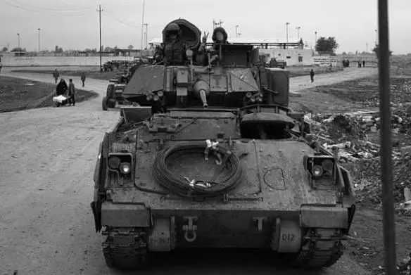 Bradley Infantry Fighting Vehicles taken when I did two weeks patrol with the - фото 18