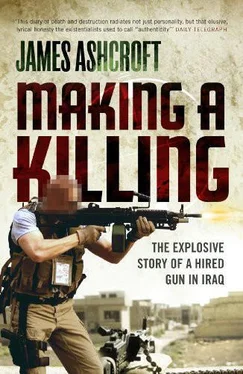 James Ashcroft Making a Killing: The Explosive Story of a Hired Gun in Iraq обложка книги