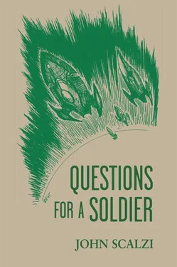 Джон Скальци Questions for a Soldier [Old Man's War 1.5] обложка книги