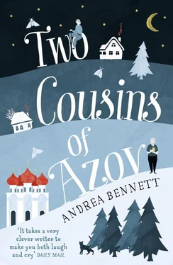 Andrea Bennett Two Cousins of Azov обложка книги