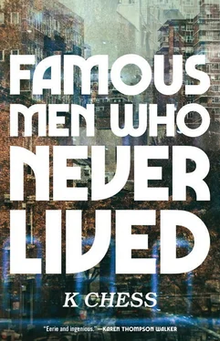 K Chess Famous Men Who Never Lived обложка книги
