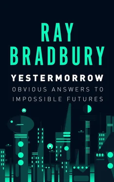 Рэй Брэдбери Yestermorrow: Obvious Answers to Impossible Futures обложка книги