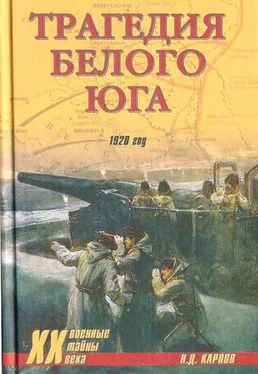 Николай Карпов Трагедия белого юга. 1920 год обложка книги