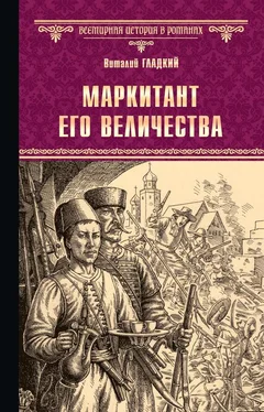 Виталий Гладкий Маркитант Его Величества обложка книги