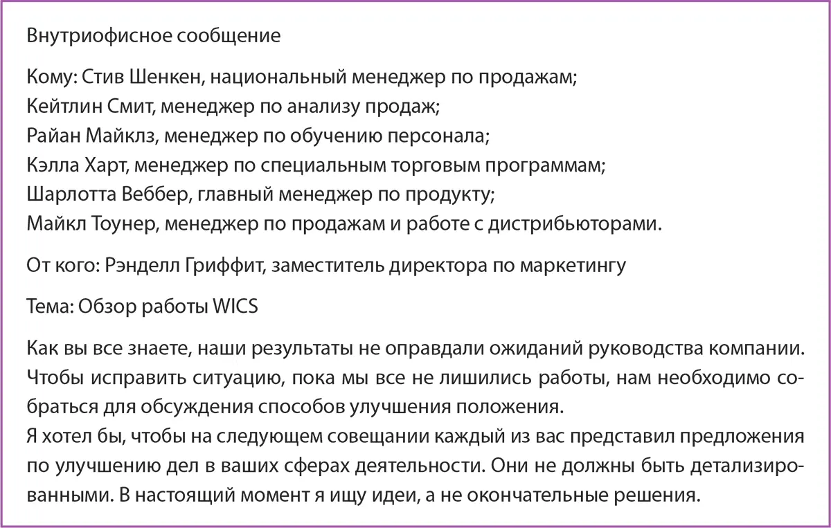 Реакция сотрудников на сообщение Гриффита схема 8 была негативной и даже - фото 155