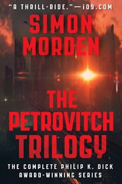 Саймон Морден The Petrovitch Trilogy обложка книги