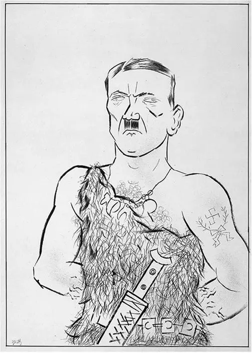 Жорж Грос Гитлер спаситель 1923 Осенью 1919 года Марина Юрлова всетаки - фото 8