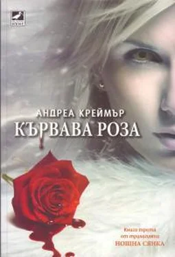 Андреа Кремер Кървава роза обложка книги