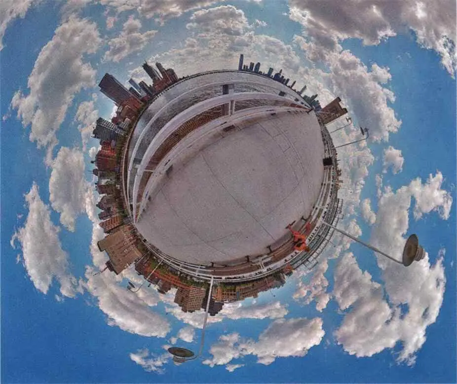 Рис 25 Свернутое пространство в фотообъективе рыбий глаз Для объединения - фото 138
