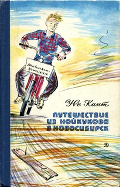 Уве Кант Путешествие из Нойкукова в Новосибирск обложка книги