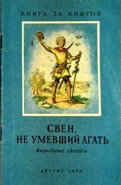 Народные сказки Свен, не умевший лгать обложка книги