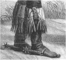 Рис 31 Нож в сапоге фрагмент Жан Батист Дебре 17681848 Рис 32 Нож в - фото 291