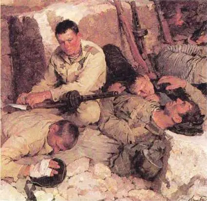 Письмо маме Фрагмент картины Н Бута Февраль 1944 г Обложка журнала - фото 610