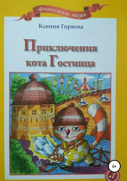 Ксения Горяева Приключения кота Гостинца обложка книги