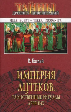 Валентина Баглай Империя ацтеков. Таинственные ритуалы древних обложка книги