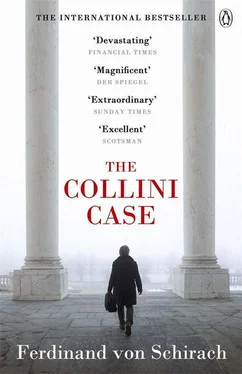 Ferdinand von Schirach The Collini Case обложка книги