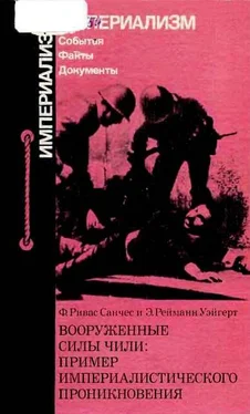 Фернандо Санчес Ривас Вооруженные силы Чили: пример империалистического проникновения обложка книги