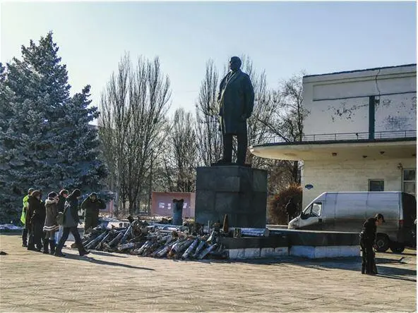 Центральная площадь Первомайска Февраль 2015 г Первомайская больница - фото 34