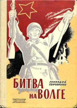 Геннадий Гончаренко Битва на Волге [Документальные очерки о защитниках Сталинграда] обложка книги