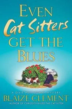 Блейз Клемент Even Cat Sitters Get The Blues обложка книги