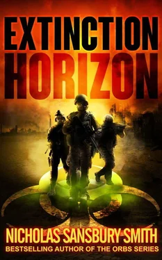 Nicholas Smith Extinction Horizon обложка книги