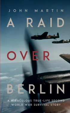 John Martin A Raid Over Berlin обложка книги