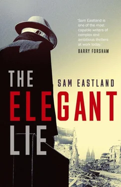 Сэм Истлэнд The Elegant Lie обложка книги