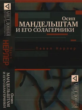 Павел Нерлер Осип Мандельштам и его солагерники обложка книги