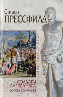 Стивен Прессфилд Солдаты Александра. Дорога сражений обложка книги