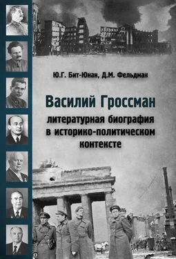 Юрий Бит-Юнан Василий Гроссман. Литературная биография в историко-политическом контексте обложка книги